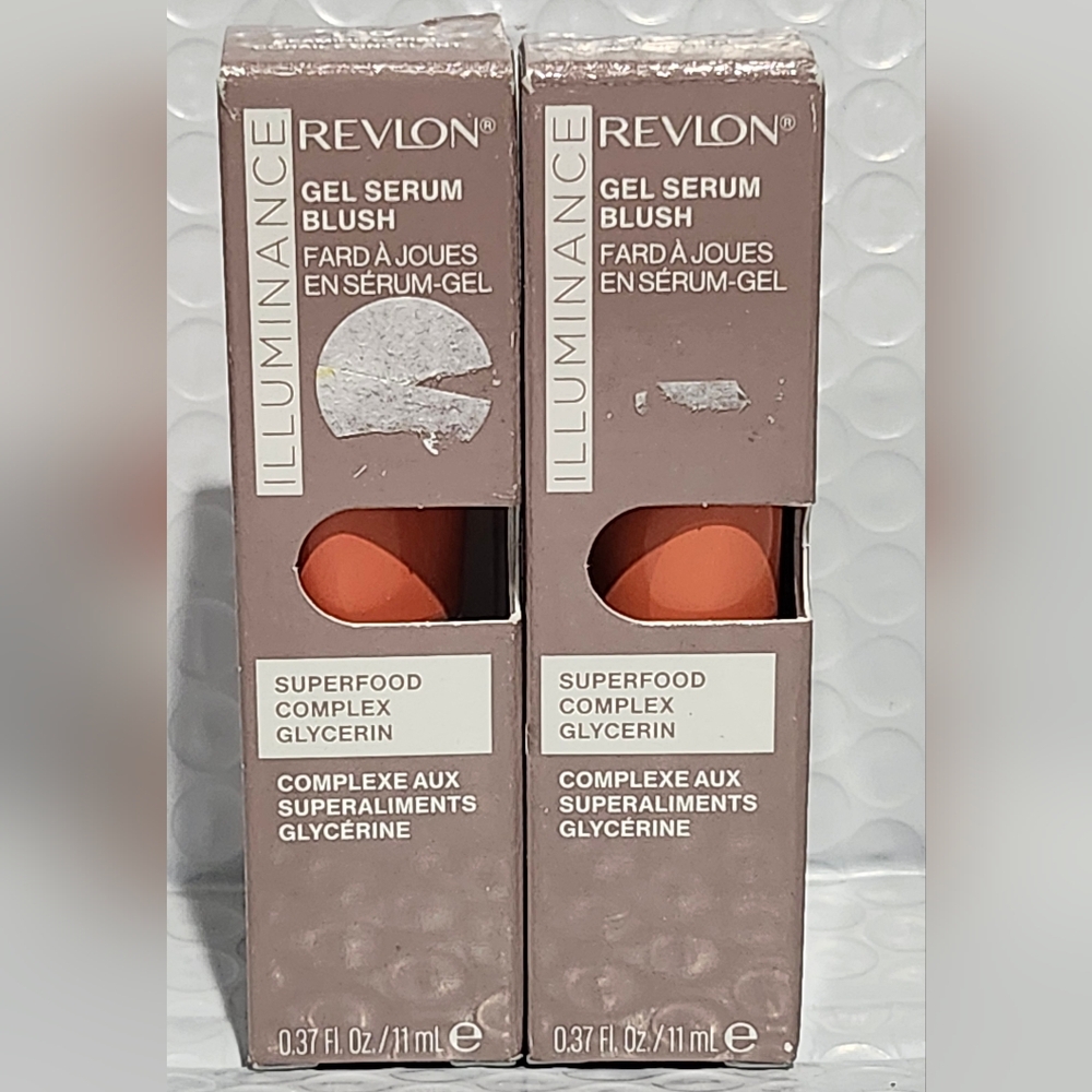 Revlon Illuminance Gel Serum Blush - Beaming Coral (2)
